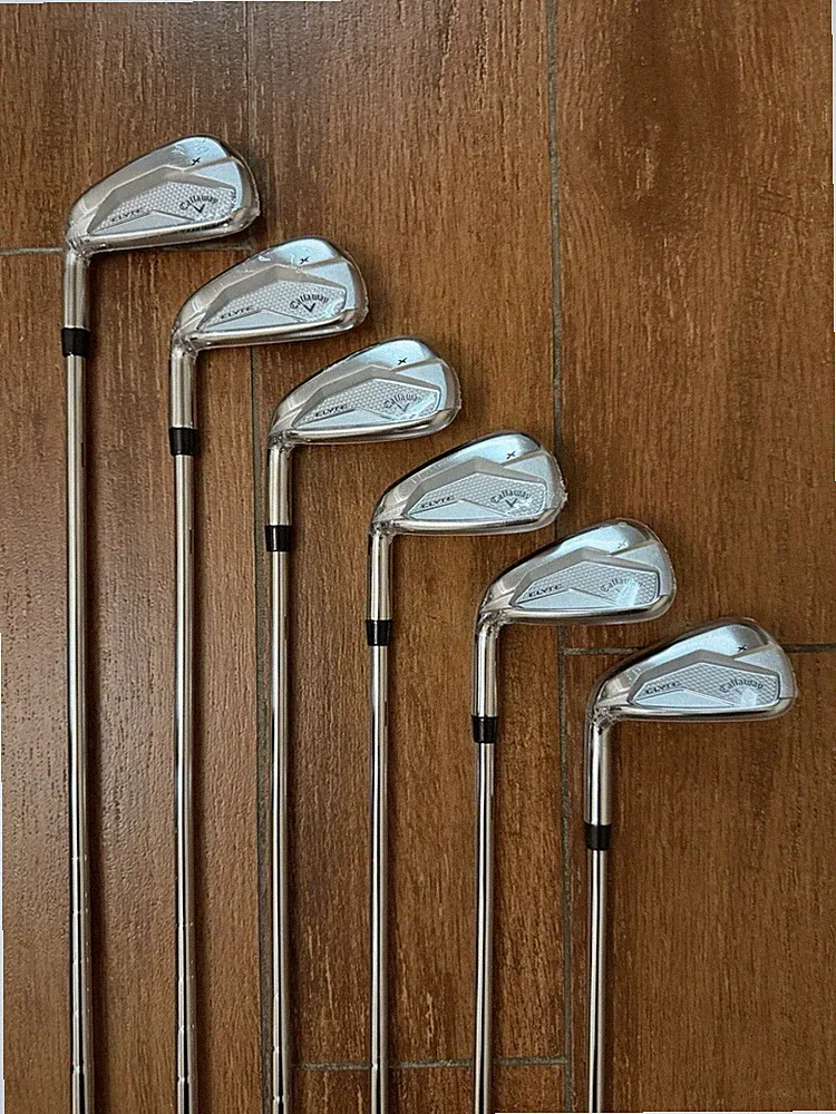 NEW LEFT HANDED CALLAWAY ELYTE X IRON SETS 6-PW,AW REGULAR FLEX