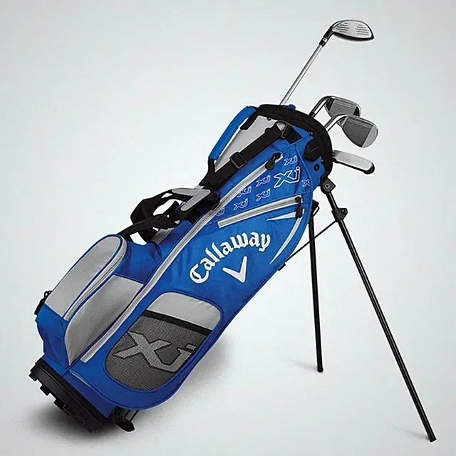 NEW Left Handed Callaway Junior XJ1 Complete Golf Set 5 Piece Blue
