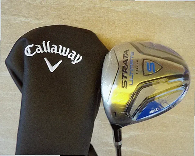 NEW LEFT HANDED CALLAWAY STRATA ULTIMATE DRIVER 10.5 LOFT REGULAR FLEX BLUE 460
