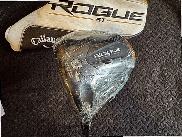 New Left Handed Callaway Tour Issue Rogue ST Triple Diamond Driver 9.0 X Stiff