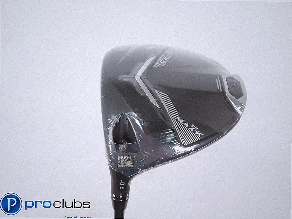 New! Left Handed Cobra DS-Adapt MAX-K 9* Driver - Denali Black 60g Stiff 503855