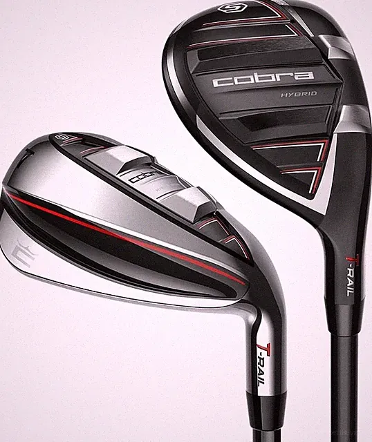 New Left Handed Cobra T-Rail 2023 Combo Irons 4H,5-Pw Graphite Senior #423549