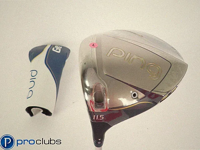 New Left Handed Ladies Ping GLE3 11.5* Driver w/Cover - Ping Ladies Flex 517776