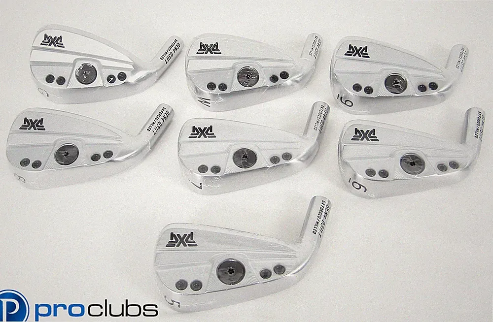 NEW Left Handed PXG GEN4 0311 T CHROME IRON HEADS 5-PW,GW #419562