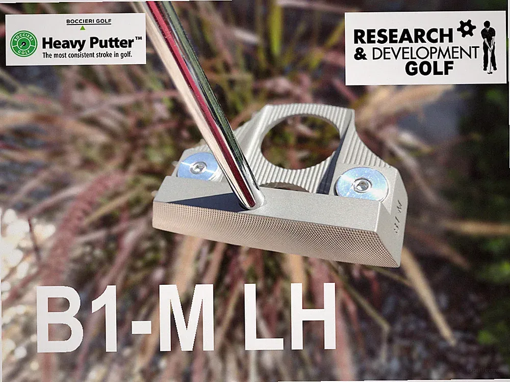 NEW LH B1-M BOCCIERI GOLF LONG PUTTER FOR 48"+ LONG PUTTERS CENTER SHAFT