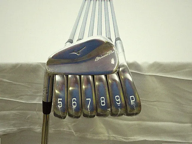 New LH Mizuno Pro 241 Iron Set 4-PW KBS Tour 120 Stiff Flex Steel Shafts