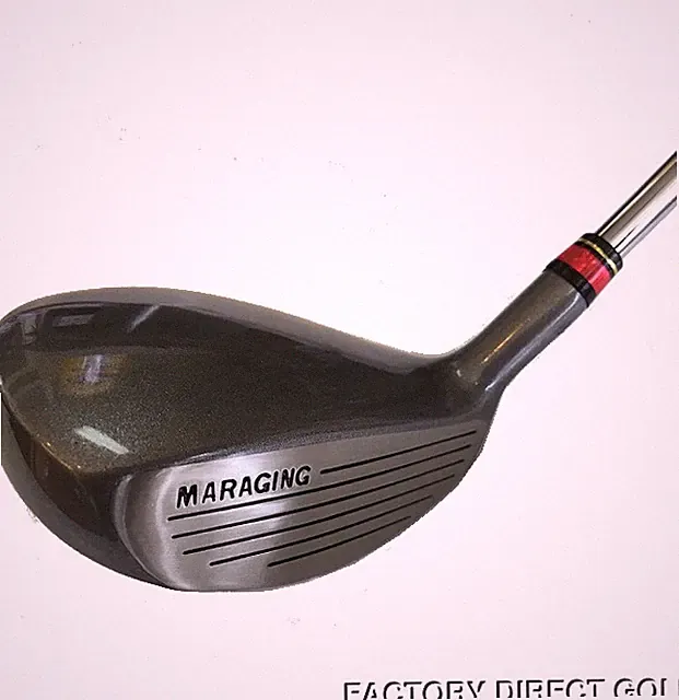 New Low Profile Strong #5 Fairway Maraging Metal 19° Tight Lie Style Wood