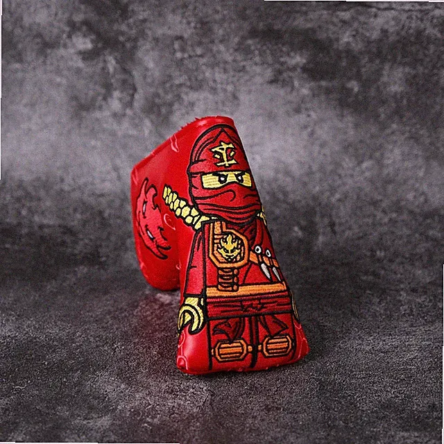 New Magnetic Ninja KAI Minifigure Blade Putter Headcover Fit Scotty Cameron