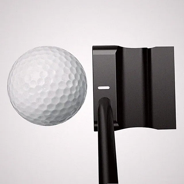 NEW MAZEL MINI M03 Black Putter 34 in Graphite with Head Cover Right Handed