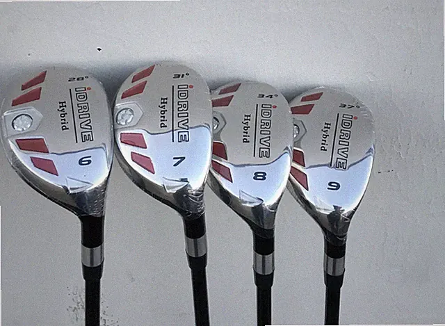 New Mens iDrive Hybrids #6 #7 #8 #9 Taylor Fit REGULAR Graphite Clubs + COVERS