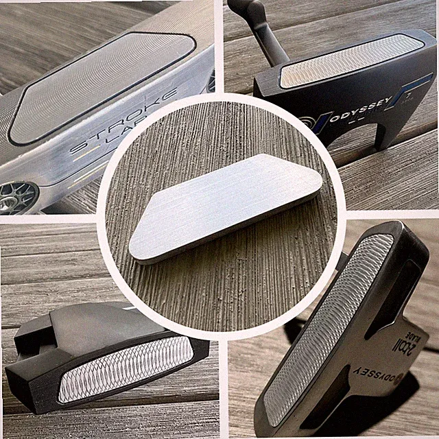 New Milled Aluminum Face Insert Only for most Odyssey Putters