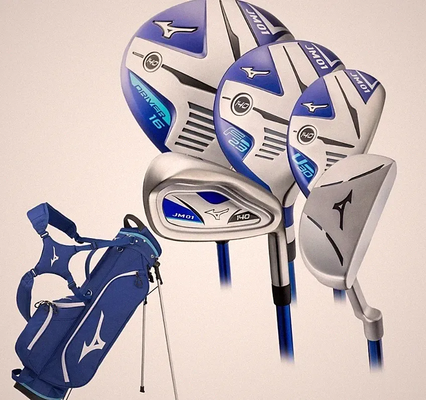 NEW Mizuno JM01 140 Elite Junior Complete Set - Ages 10-12