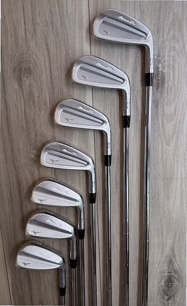 NEW! Mizuno Pro S-1 S-3 Combo Iron Set 4-PW KBS Tour Lite 1.5* Upright RH Right