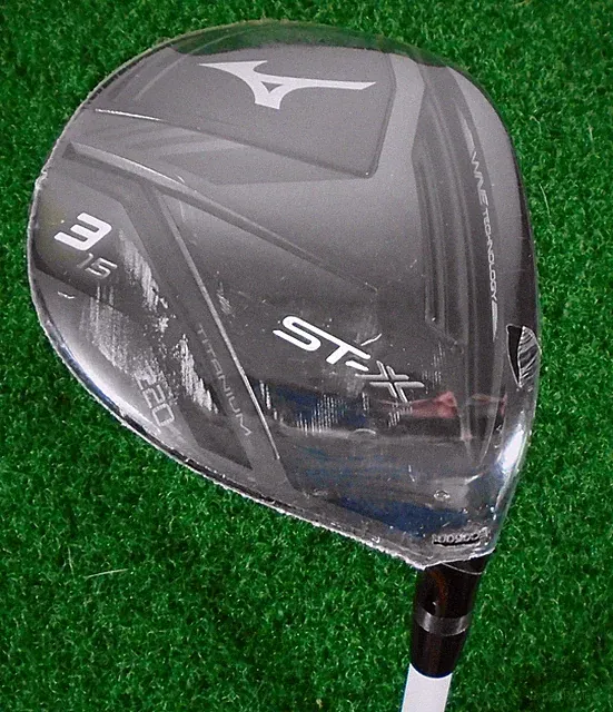 New Mizuno ST-X 220 15* 3 Fairway Wood, Aldila Ascent 50 Regular, 44", No Cover