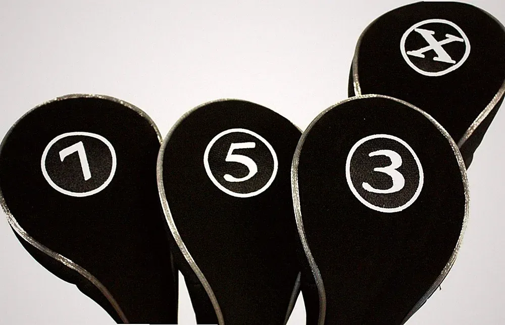 New Neoprene 3 5 7 X Wood Golf Club Headcover Set Head Covers Headcovers
