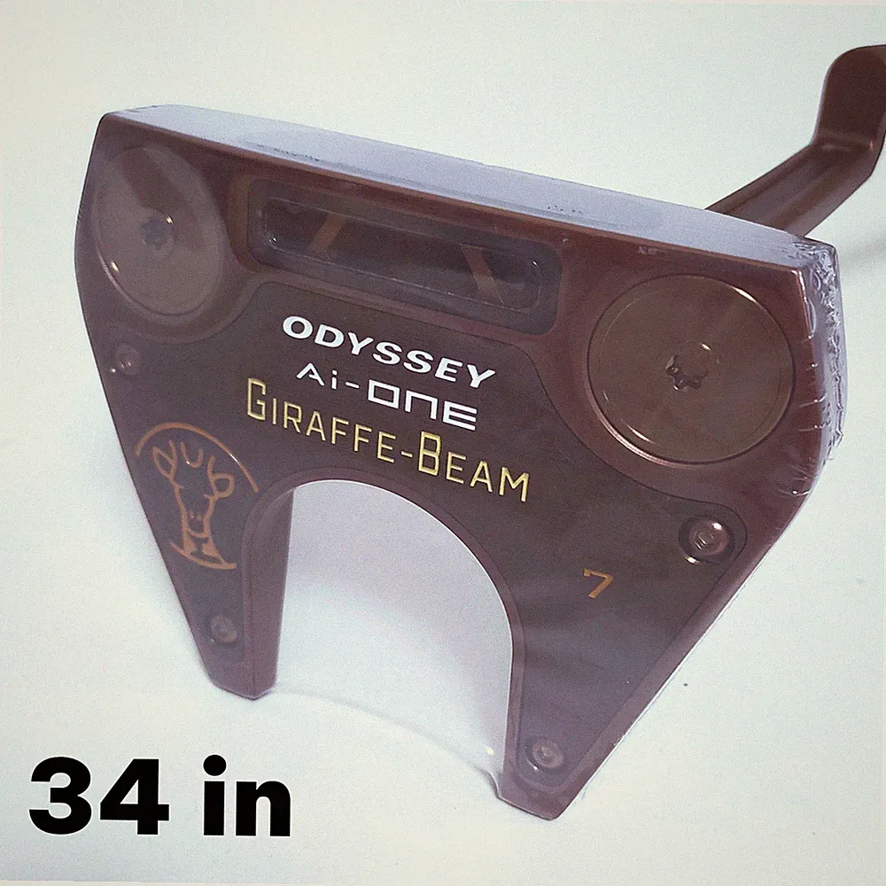 New Odyssey Ai-one Giraffe Beam #7 Putter 34 in RH No/ Headcover 2025 Japan