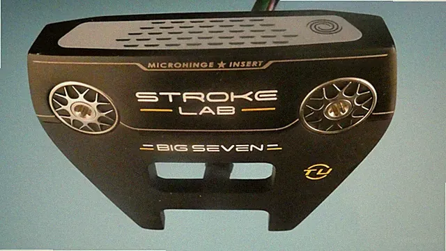 NEW Odyssey Stroke Lab BIG SEVEN TU (Toe Up) Putter 34" Stroke Lab Steel Shaft