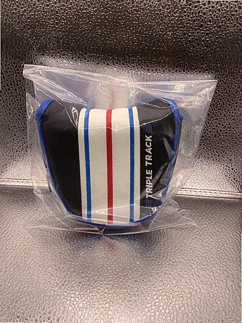 NEW Odyssey Triple Track Mallet Putter Headcover Black White Blue Red OEM