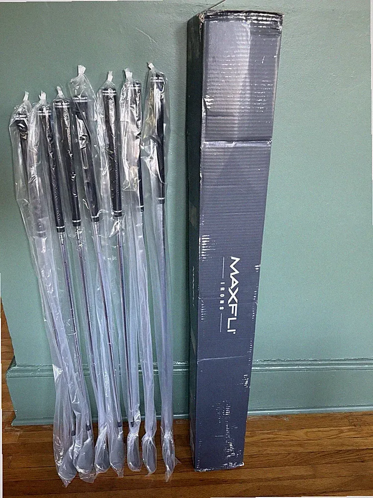 New Open Box Maxfli XC1 Forged Iron Set 4-PW Stiff Steel Dynamic Gold 120 S300