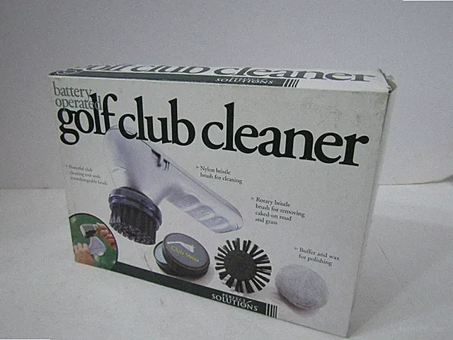 NEW PERFECT SOLUTIONS GOLF CLUB CLEANER BATTERY OPERATED (NOT INCLUDED)