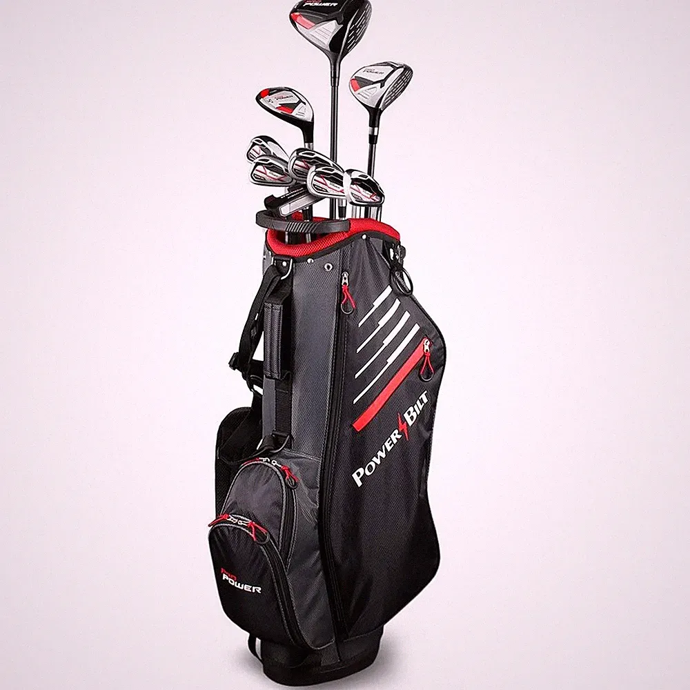 NEW PowerBilt Pro Power Complete Golf Set 2025 - Driver, Irons, Putter, Bag