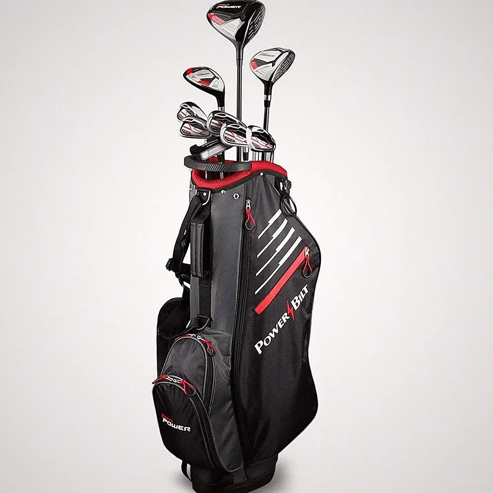 NEW PowerBilt Pro Power Varsity Complete Golf Set 2025 - Driver, Irons, Putter