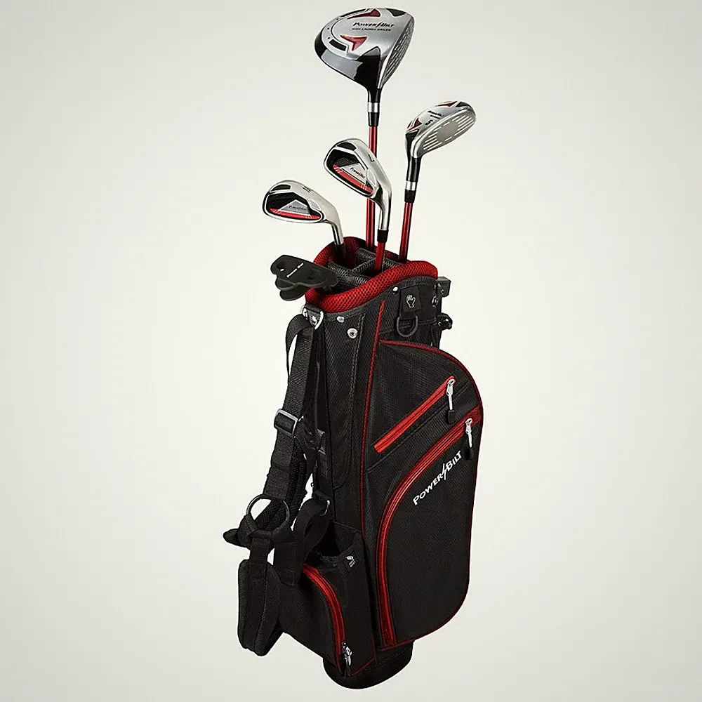 PowerBilt Red Junior Golf Set Complete