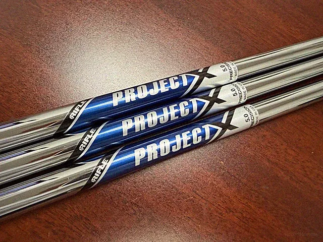 NEW Project X 5.0 Regular Flex Wedge Shafts (THREE PACK) 37.5" .370 Tip