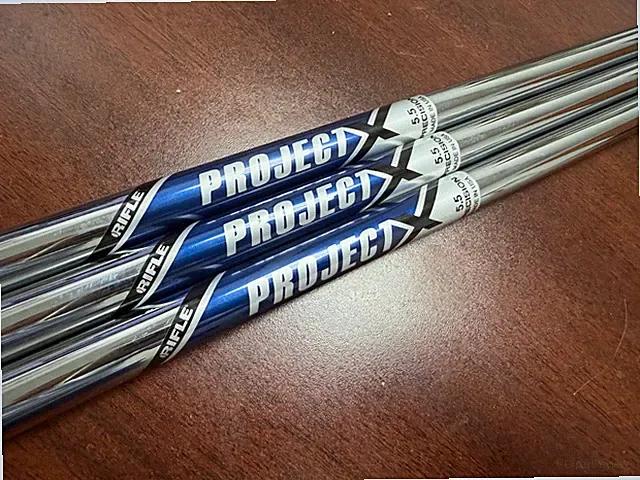 NEW Project X 5.5 Regular Plus Flex Wedge Shafts (THREE PACK) 37.5" .370 Tip