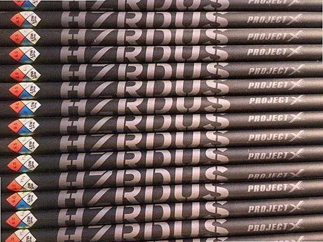 New Project X HZRDUS 3 & 5 Wood Shafts With Grip & Adapter Installed