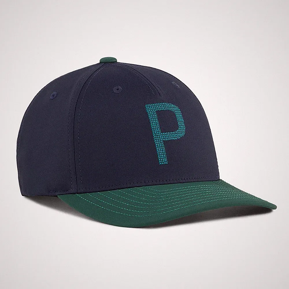 NEW Puma Golf Crafted P Snapback Hat Cap - Choose Color!