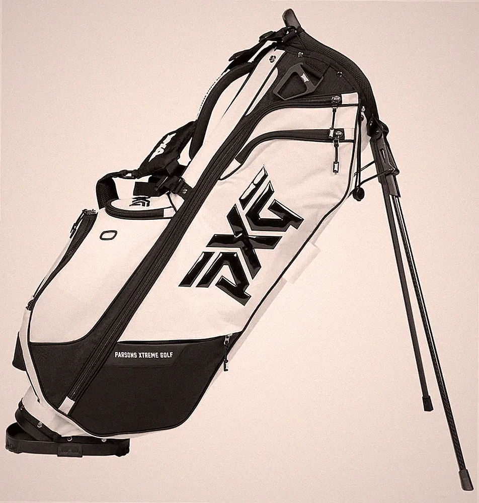New PXG Golf Xtreme Carry Stand Bag White/Black