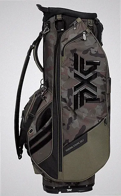 New PXG Golf Xtreme Hybrid Stand Bag Camo/Olive Green