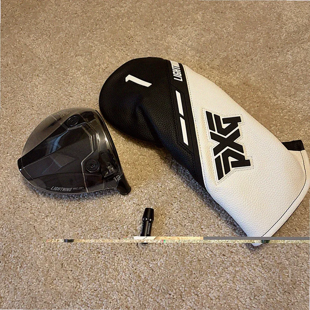 New PXG LIGHTNING MAX 10K+ Driver Head, Head over, And Shaft Tip