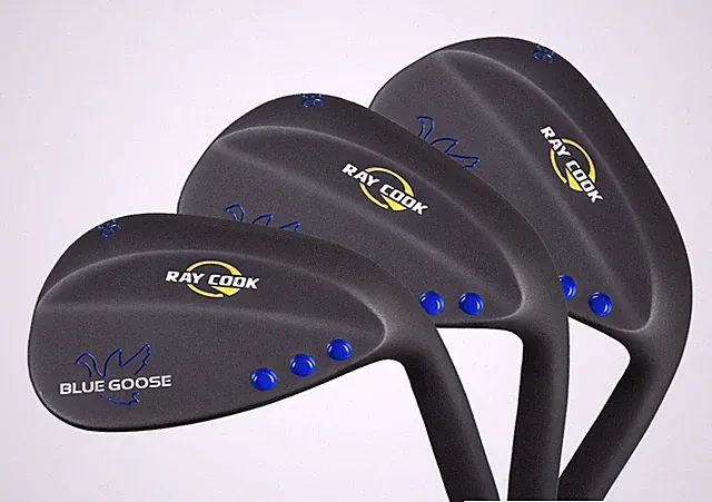 New Ray Cook Golf Blue Goose Black 3-Wedge Set 52*/56*/60*