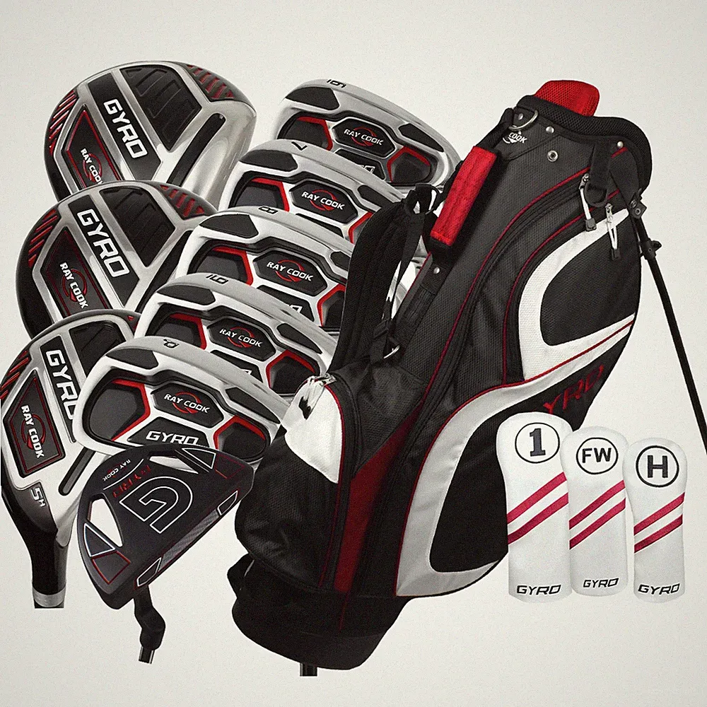 New Ray Cook Golf Gyro Complete Set With Bag Uniflex