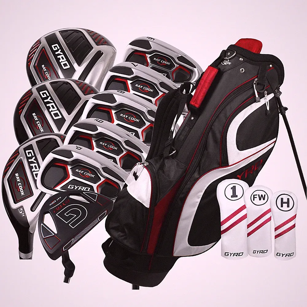 New Ray Cook Golf LH 2023 Gyro Complete Set With Bag Uniflex (Left Handed)