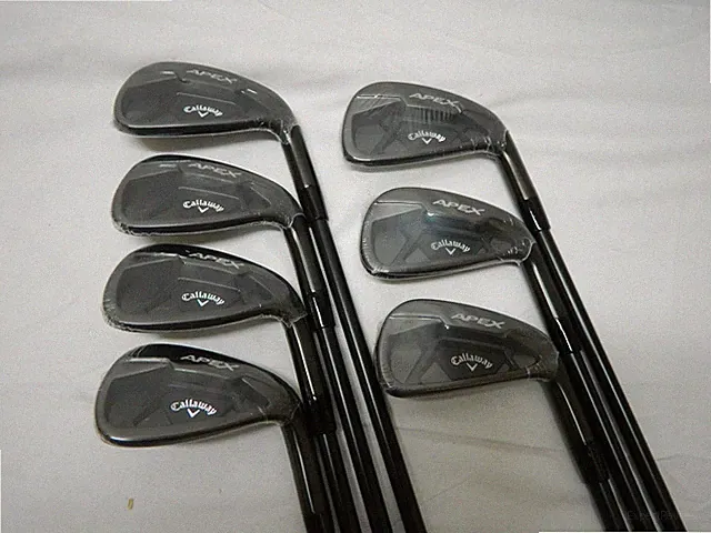 New RH Callaway Apex BLACK Forged iron set 4-PW TT Elevate MPH Stiff irons