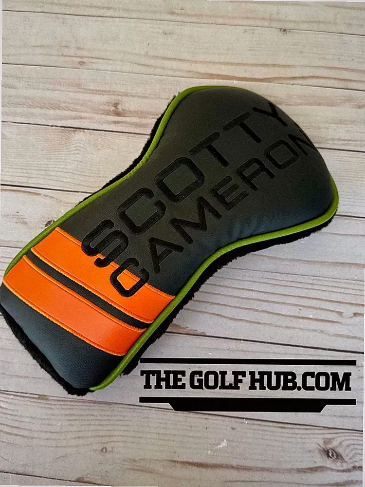 Scotty Cameron 2019 Masters Black Pathfinder Orange Driver Headcover