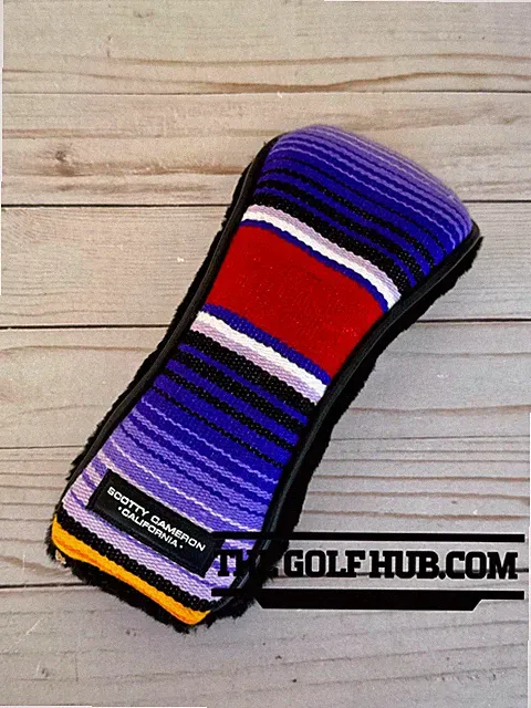 *NEW* Scotty Cameron California Serape | Purple & Red Utility Hybrid Headcover