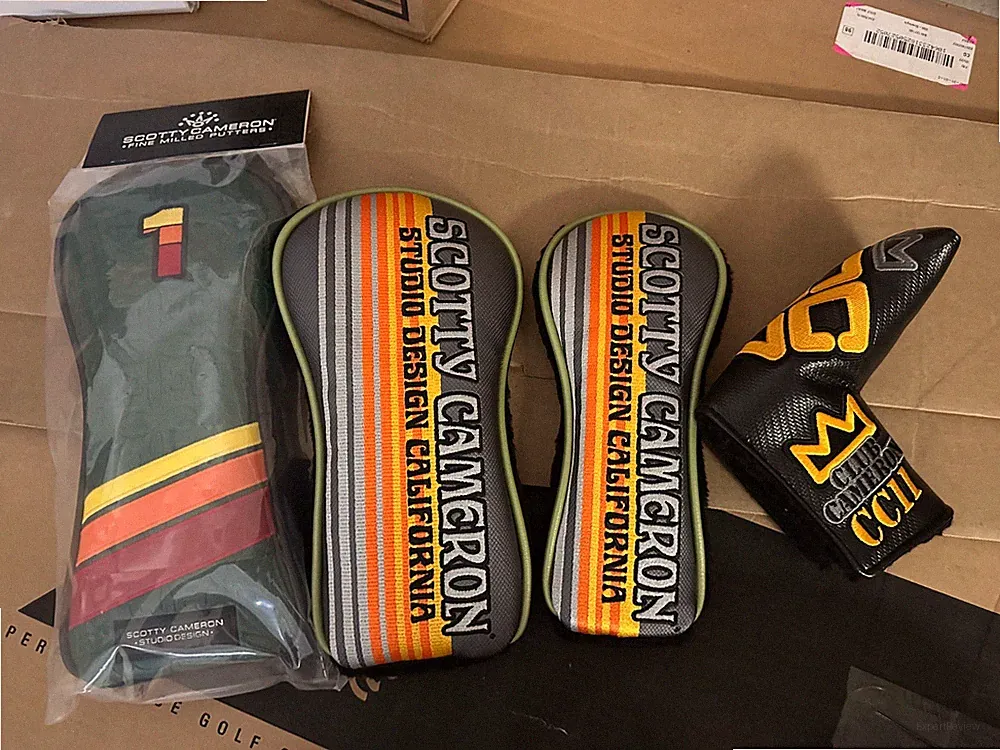 New Scotty Cameron Cover Set Driver, Fairway, Hybrid and Putter
