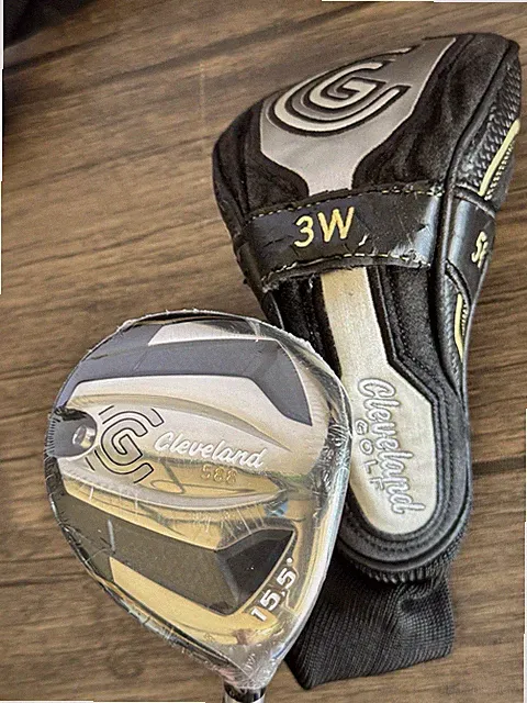 NEW Sealed Cleveland 588 3 Wood 15.5° Matrix Ozik 6Q3 Stiff NOS RH Headcover