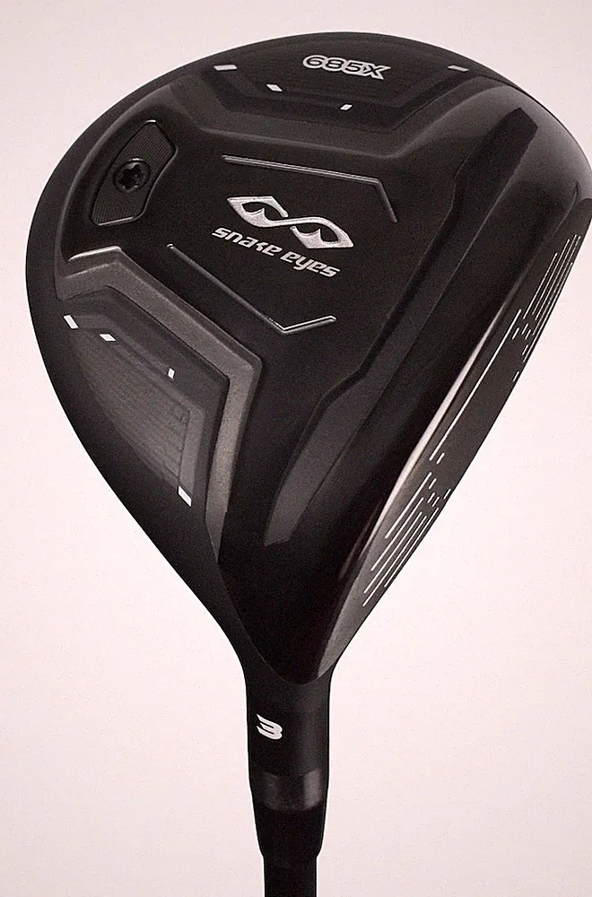 New Snake Eyes Golf 685X Fairway Wood 18* Stiff Flex #5
