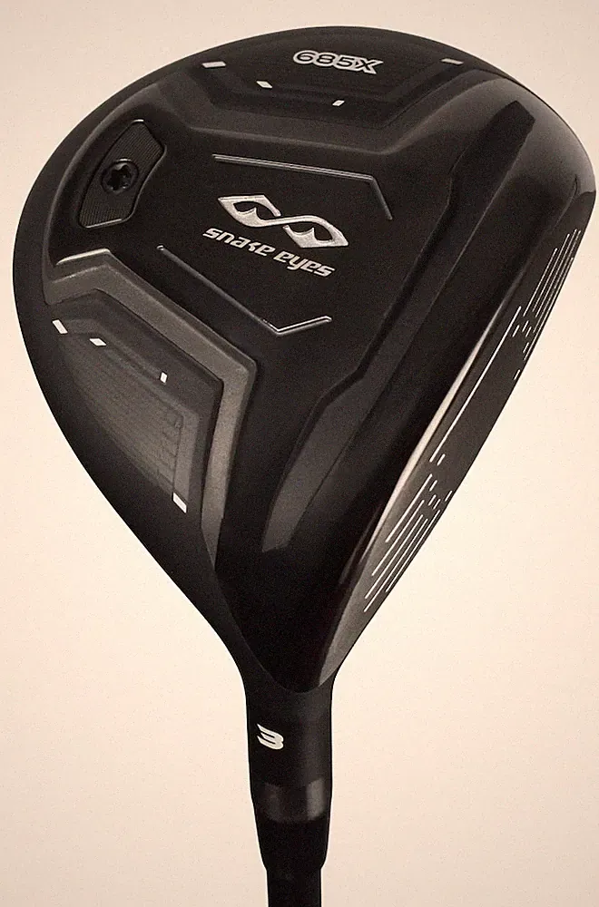 New Snake Eyes Golf 685X Fairway Wood 18* Stiff Flex #5