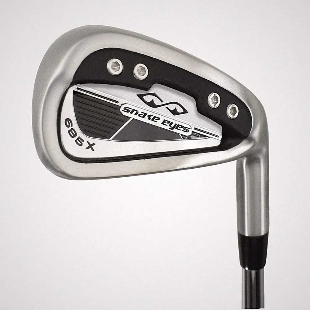 New Snake Eyes Golf 685x Irons Graphite Regular Flex 4-PW