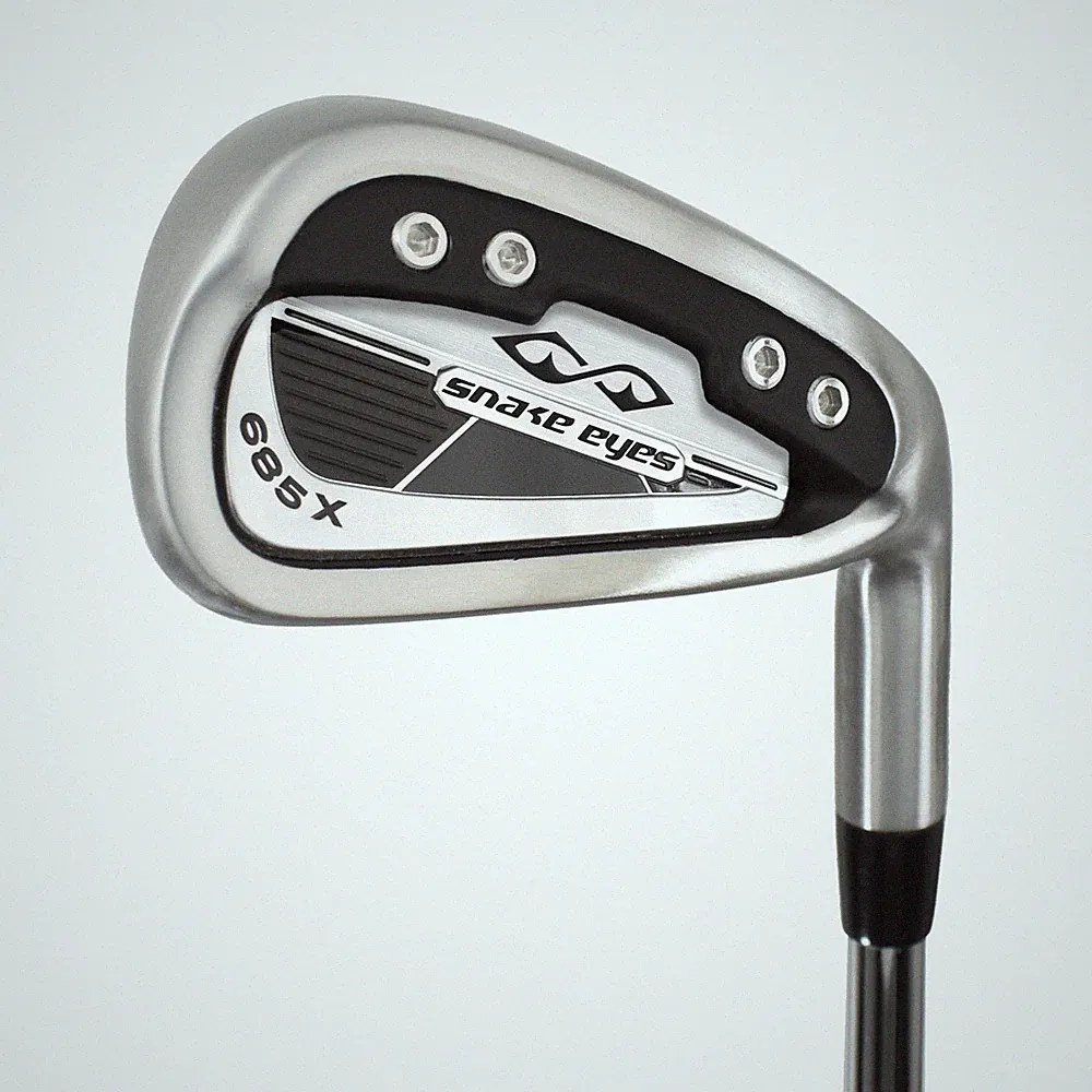 New Snake Eyes Golf 685x Irons Regular Flex 5-PW
