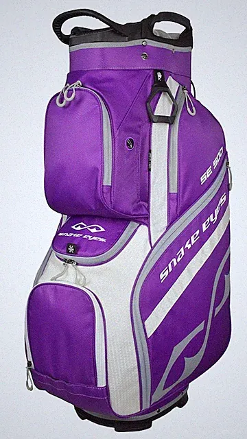 New Snake Eyes Golf Ladies SE500 Cart Bag Lilac