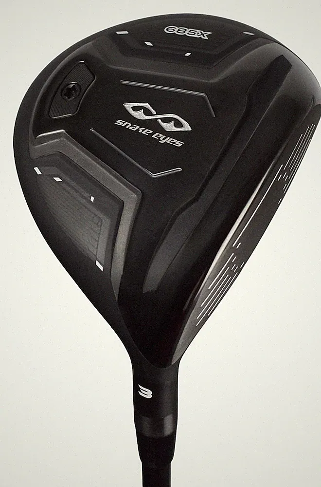 New Snake Eyes Golf LH 685X Fairway Wood 15* Regular Flex #3 (Left Handed)