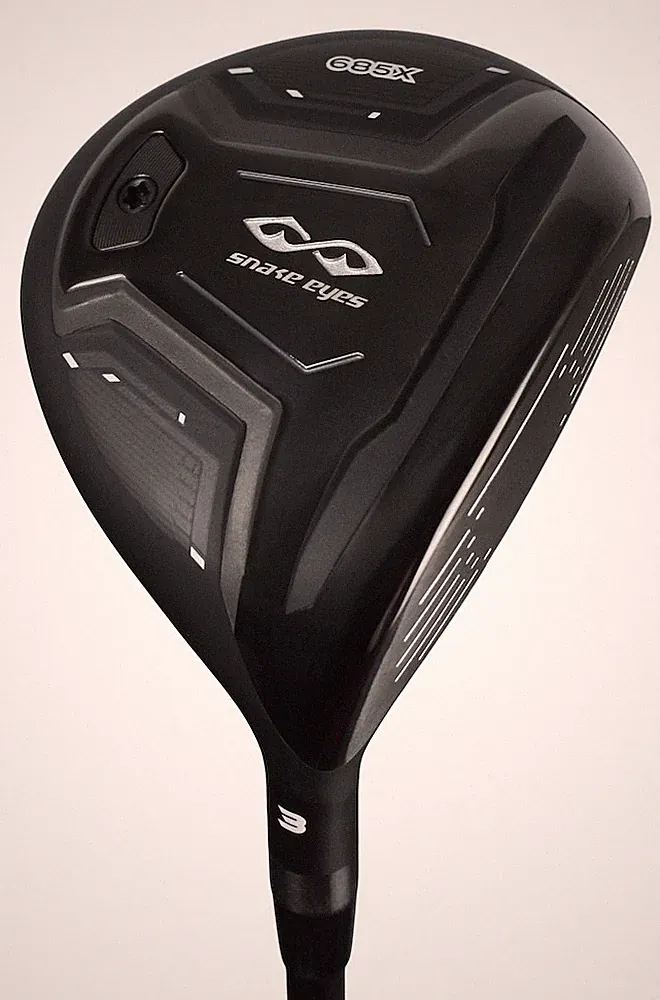 New Snake Eyes Golf LH 685X Fairway Wood 15* Stiff Flex #3 (Left Handed)