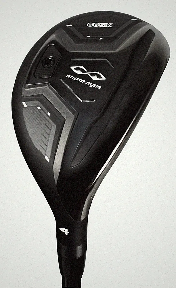 New Snake Eyes Golf LH 685X Hybrid 19* Regular Flex #3 (Left Handed)